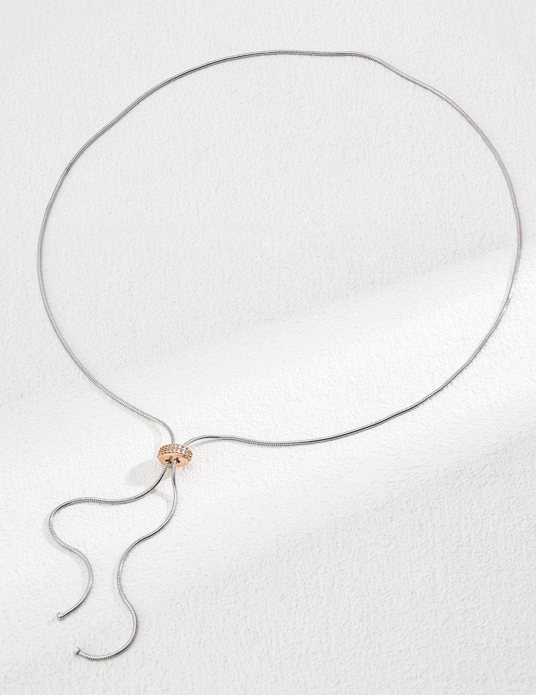Adjustable Zircon Necklace