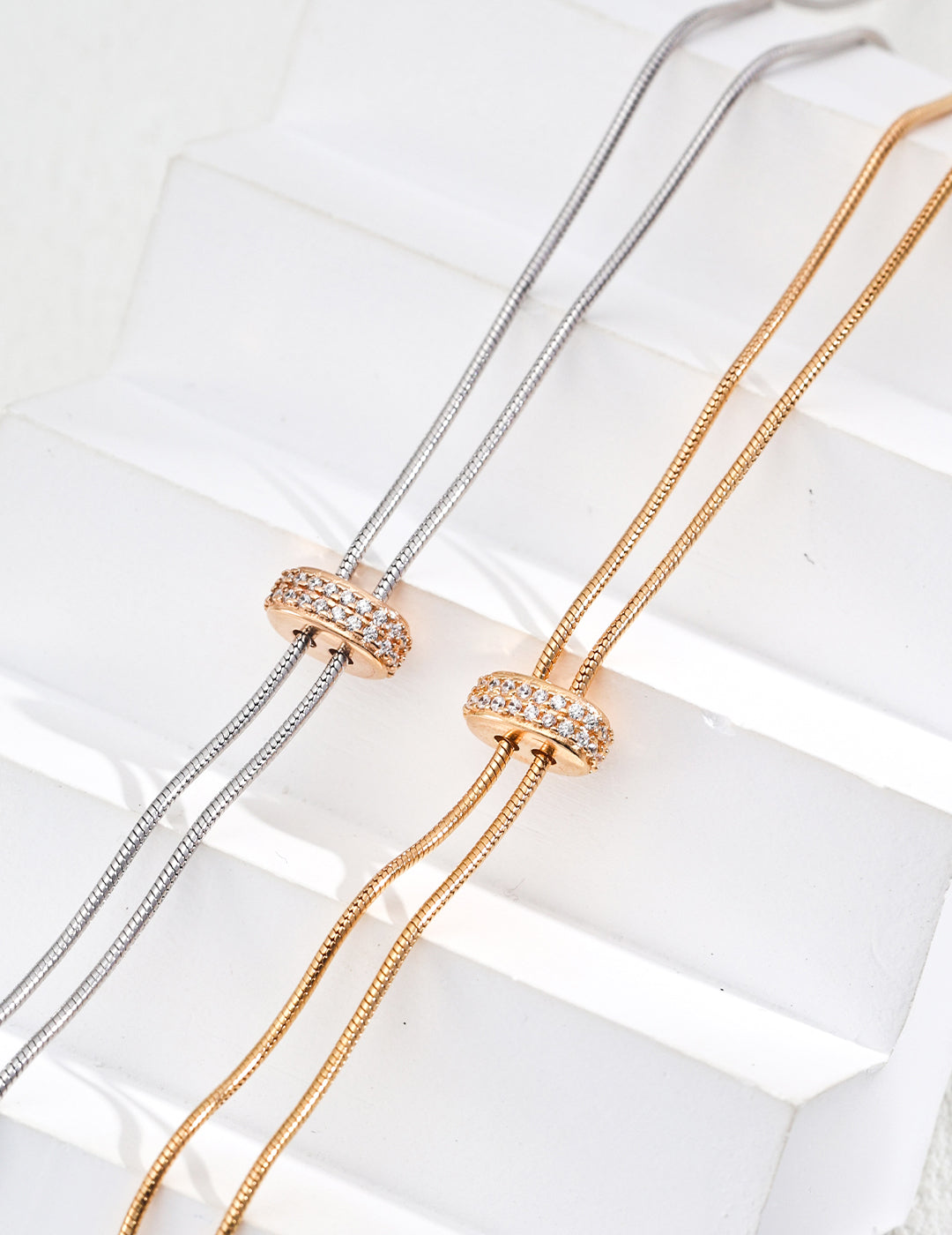Adjustable Zircon Necklace